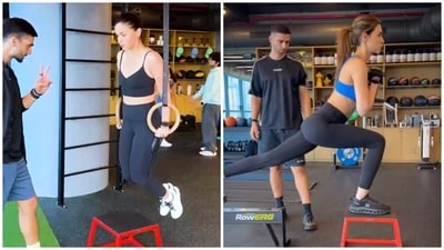 Celebrity trainer Karan Sawhney's high-intensity 10-minute workout routine includes squats, planks, bicycle crunches. (Instagram/ karansawhney11)