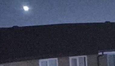 Meteorite seen over Kent sky before landing in North Sea