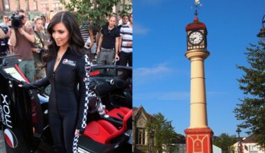 Kim Kardashian spotted house hunting in Wales