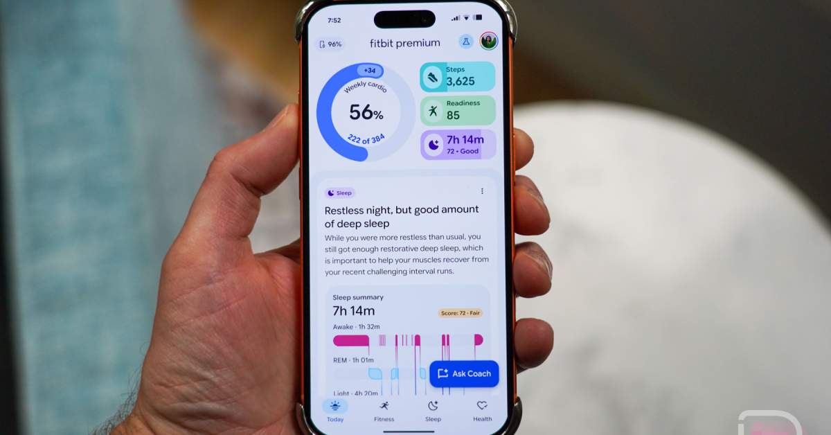 Fitbit's Personal Health Coach Gets 7 Big Improvements