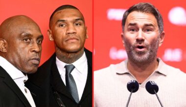 Nigel Benn finally reacts to Conor Benn splitting from Eddie Hearn