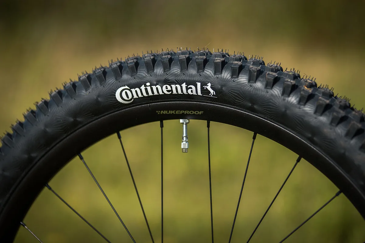 Nukeproof Megawatt Carbon full suspension mountain eBike (eMTB)