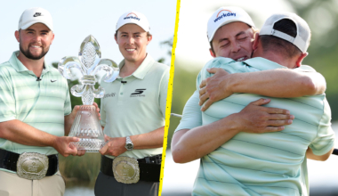 Emotional Fitzpatrick brothers win Zurich Classic - forcing Alex to cancel flights for schedule revamp