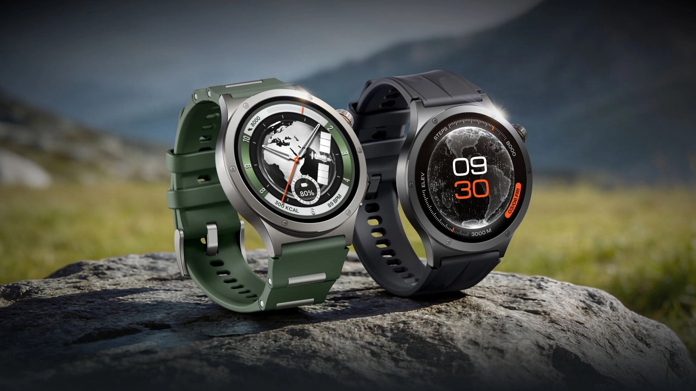 With a titanium build, the OnePlus Watch 4 is available in two colorways.