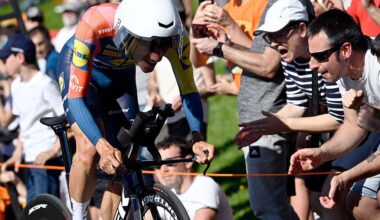 Itzulia Basque Country: Juan Ayuso during stage 1 TT