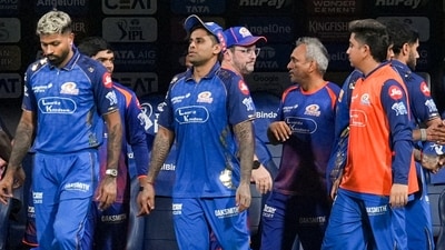 Hardik Pandya was absolutely gutted after the defeat against archrivals Chennai Super Kings. (PTI)