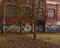 Past and present... the building today and as seen in 1960