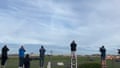 Plane spotters watch American jets at RAF Fairford – loop