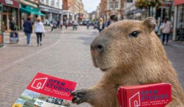 Samba the missing capybara spotted in Newbury