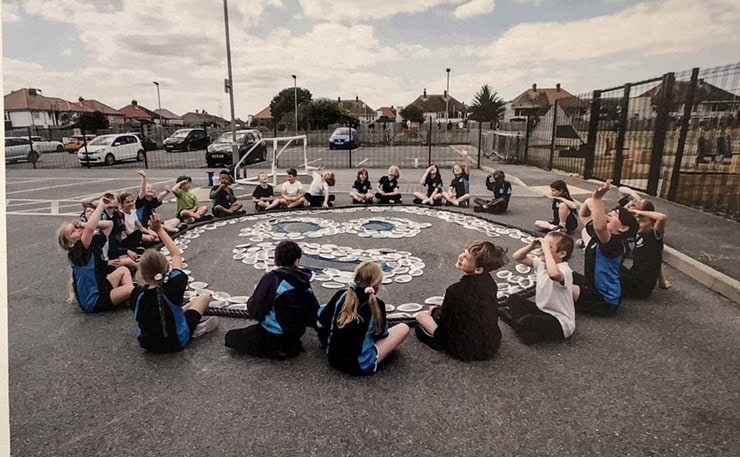 Young artists’ permanent gallery project at Ramsgate Arts Primary – The Isle of Thanet News