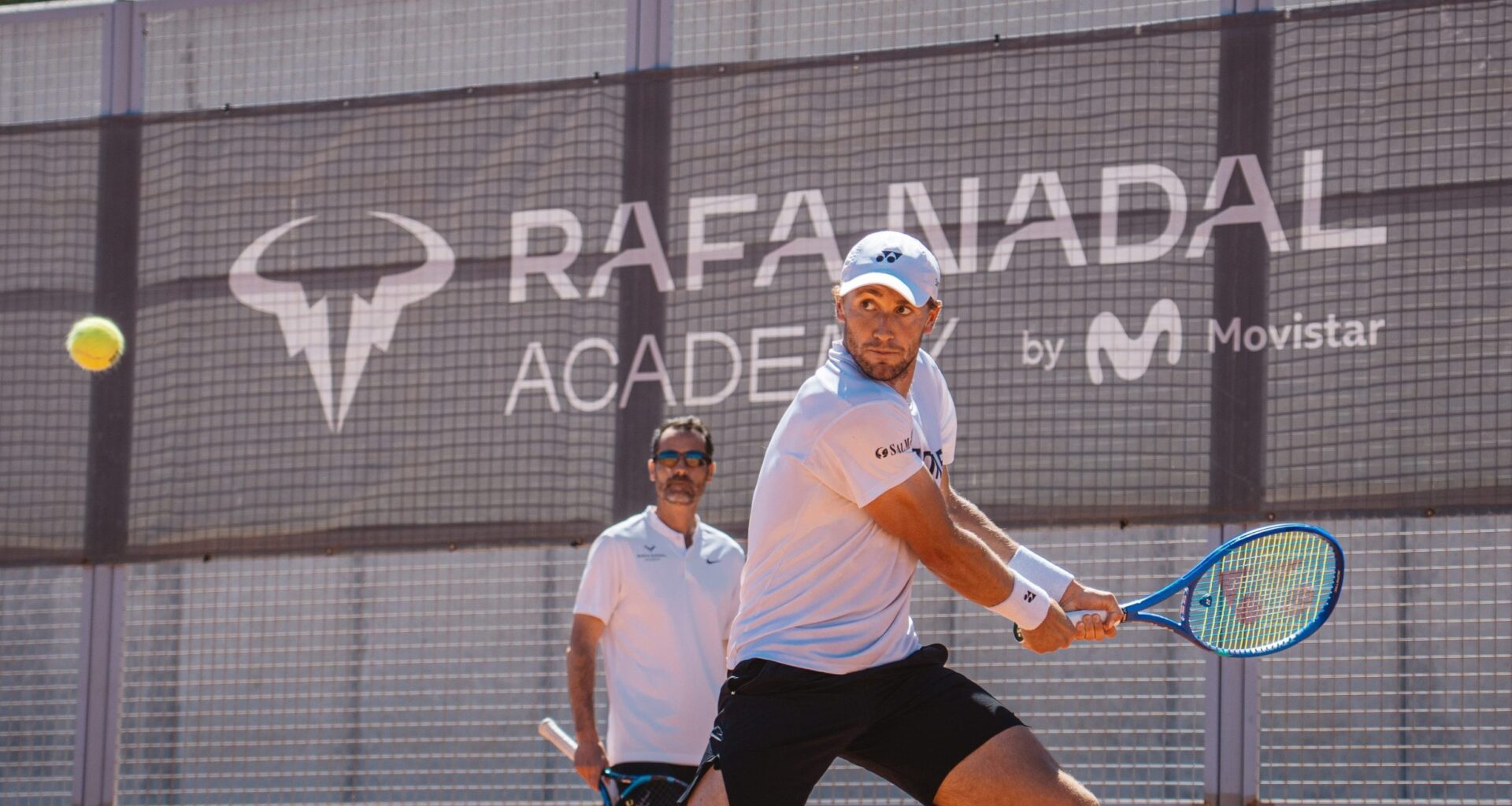 Casper Ruud prepares at the Rafa Nadal Academy to defend his crown at the Mutua Madrid Open