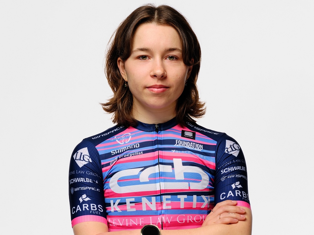 Katherine Sarkisov races a second year on the road with US-based CCB Kenetik p/b Levine Law Group