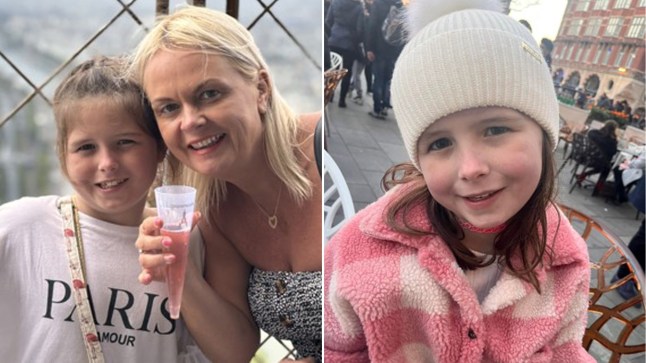 Left: Larissa and Marie Fellows; right: Larissa Fellows (all head/shoulder photos)