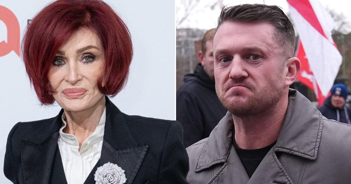 Sharon Osbourne confirms plans to attend Tommy Robinson march to 'unite the UK'