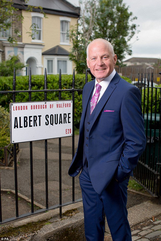 Making a return: Lord Michael Cashman is set to make a brief comeback to EastEnders, 30 years after he found fame on the BBC soap as Colin Russell https://www.dailymail.co.uk/tvshowbiz/article-3758311/Lord-Cashman-set-reprise-EastEnders-role.html