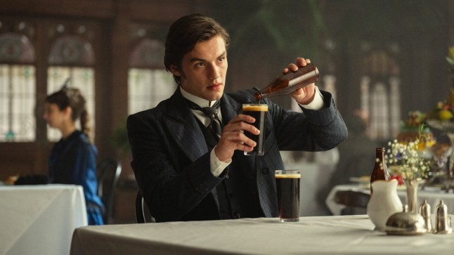Undated Handout Photo from House of Guinness. Pictured:Louis Partridge. See PA Feature SHOWBIZ TV House Guinness. WARNING: This picture must only be used to accompany PA Feature SHOWBIZ TV House Guinness. PA Photo. Picture credit should read:Ben Blackall/Netflix. NOTE TO EDITORS: This picture must only be used to accompany PA Feature Showbiz TV House Guinness