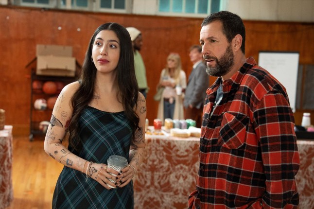 No Merchandising. Editorial Use Only. No Book Cover Usage. Mandatory Credit: Photo by Netflix/Everett/Shutterstock (15437393h) HAPPY GILMORE 2, from left: Sadie Sandler, Adam Sandler, 2025. ph: Scott Yamano / ? Netflix / Courtesy Everett Collection Happy Gilmore 2 - 2025