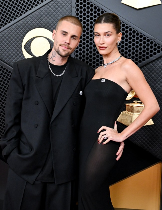 15535587 Justin Bieber and Hailey Bieber at the 68th GRAMMY Awards held at the Crypto.com Arena on February 01, 2026 in Los Angeles, California. (Photo by Gilbert Flores/Billboard via Getty Images)