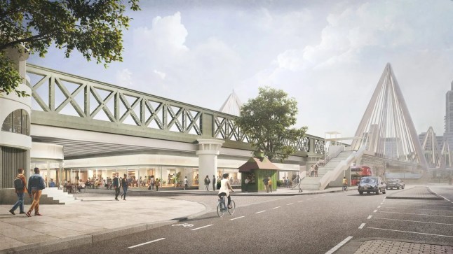 The plans for the regeneration of 1 Embankment Place in London.