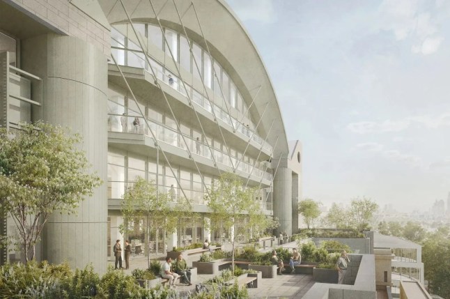 The plans for the regeneration of 1 Embankment Place in London.