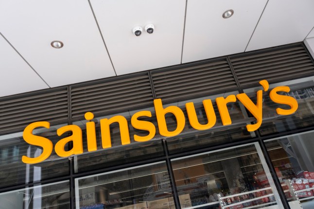 Sign for supermarket chain Sainsburys on 5th August 2025 in London, United Kingdom. (Photo by Mike Kemp/In Pictures via Getty Images)