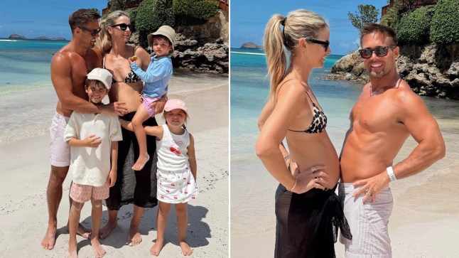 vogue williams spencer matthewsannounce prenancy on instagram