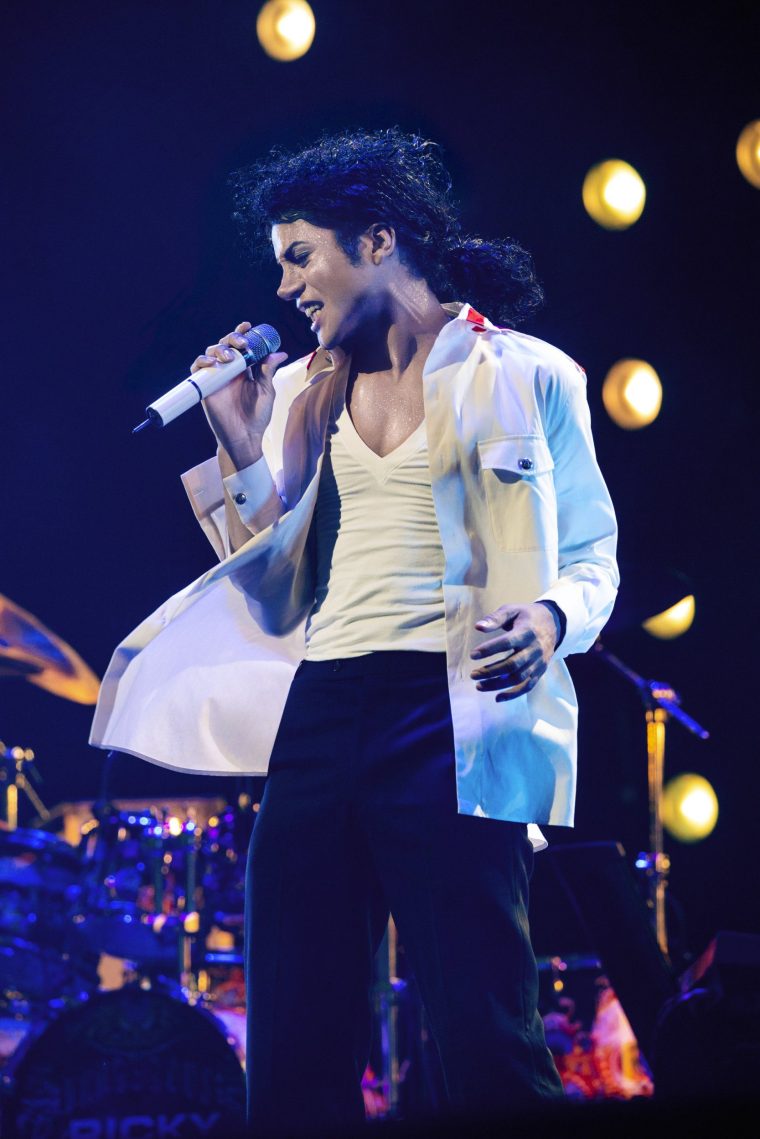 Undated film still from Michael. Pictured: Jaafar Jackson as Michael Jackson. See PA Feature SHOWBIZ Film Reviews. WARNING: This picture must only be used to accompany PA Feature SHOWBIZ Film Reviews. PA Photo. Picture credit should read: Lionsgate/Kevin Mazur. All Rights Reserved. NOTE TO EDITORS: This picture must only be used to accompany PA Feature SHOWBIZ Film Reviews.