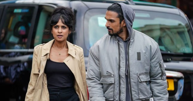 Nina talks to Ravi in EastEnders