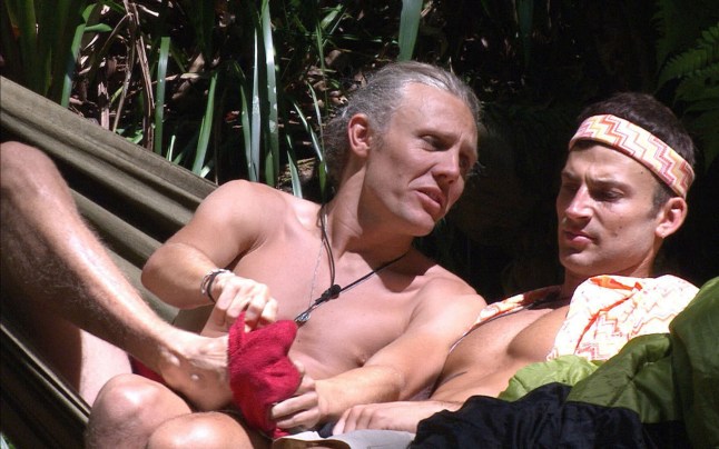 Editorial use only Mandatory Credit: Photo by Shutterstock (4272602df) Camp Splits for Terror Tombs Challenge - Jimmy Bullard and Jake Quickenden 'I'm A Celebrity...Get Me Out Of Here!' TV Programme, Australia - 30 Nov 2014
