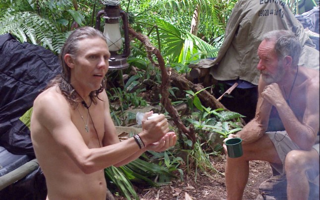 Editorial use only Mandatory Credit: Photo by ITV/Shutterstock (4272463ev) Bad Banter Between Jake Quickenden and and Jimmy Bullard 'I'm A Celebrity...Get Me Out Of Here!' TV Programme, Australia - 29 Nov 2014