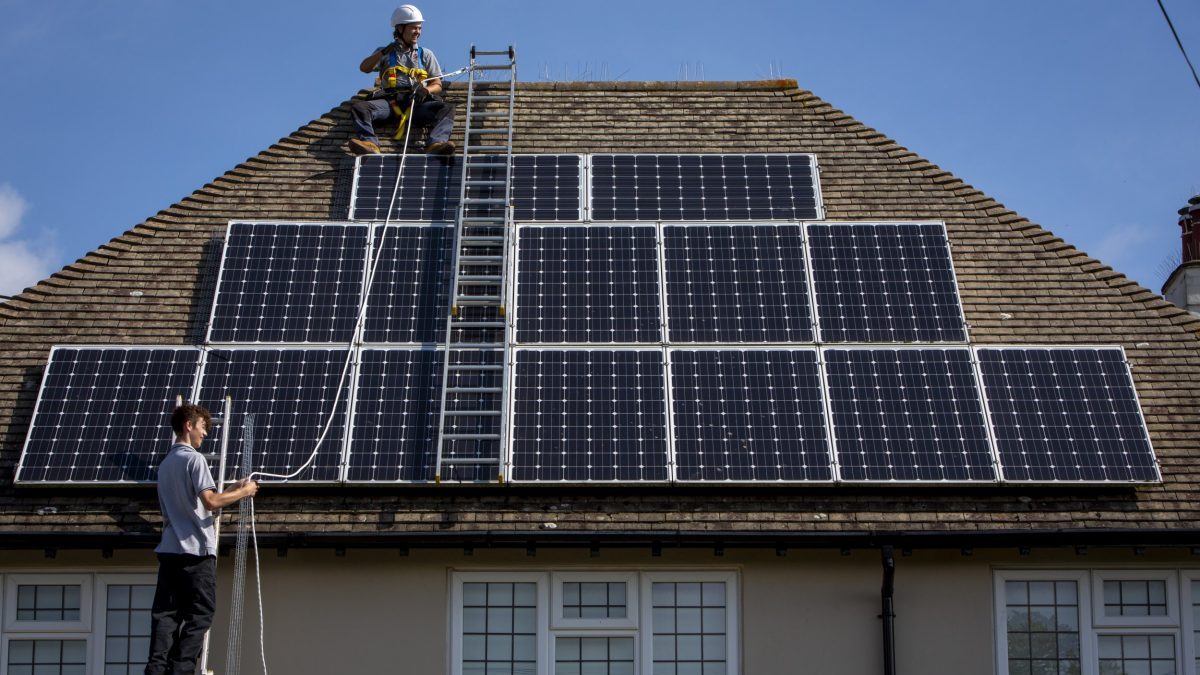 £12,000 solar panel grants to be fast-tracked for households 
