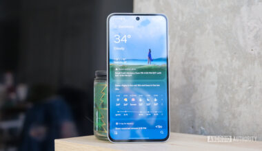 Samsung Galaxy A56 weather app