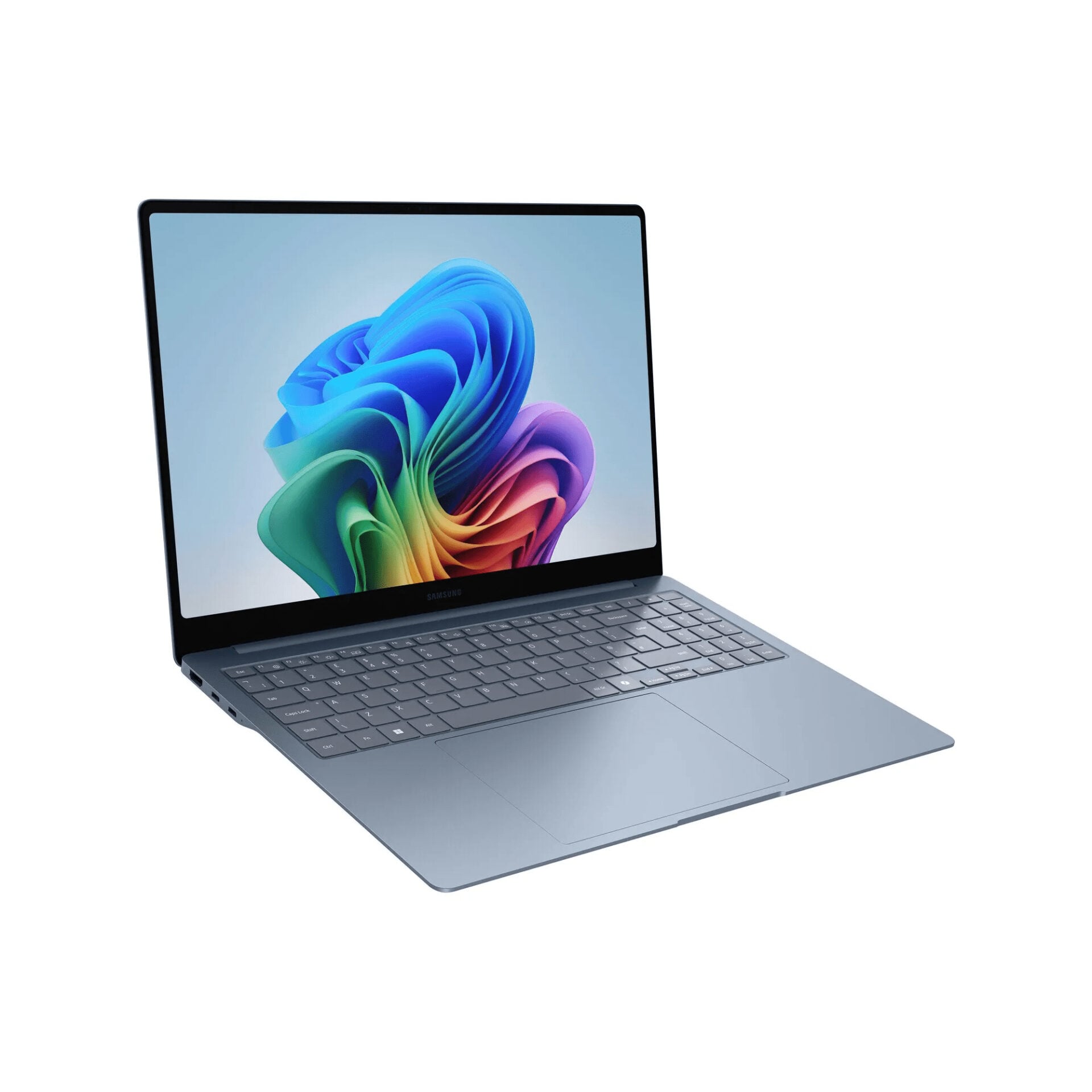 samsung galaxy book 6 edge opened side view