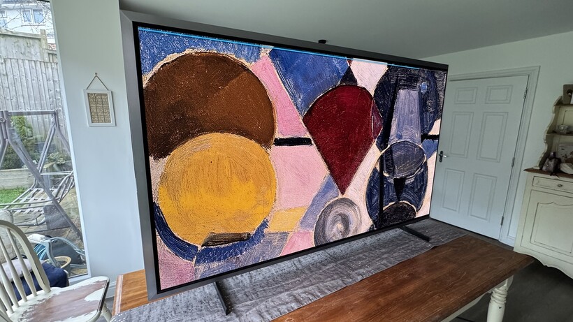 Samsung QE77S99H left angle