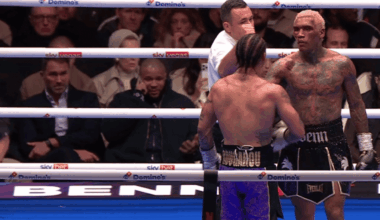 Eddie Hearn's ringside reaction to Conor Benn vs Regis Prograis instantly goes viral