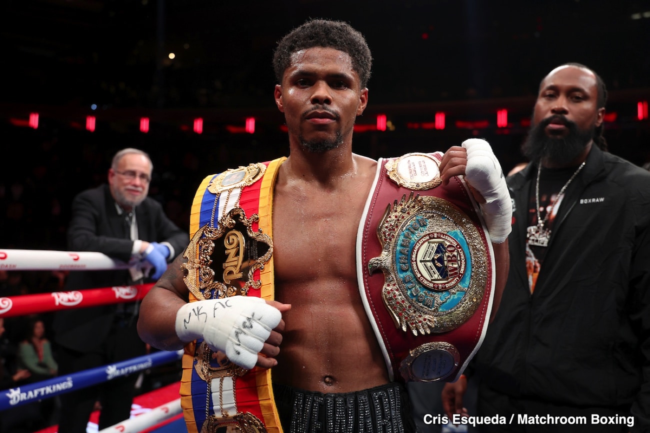 Image: Shakur Stevenson says Conor Benn is “scared” after team contact claim