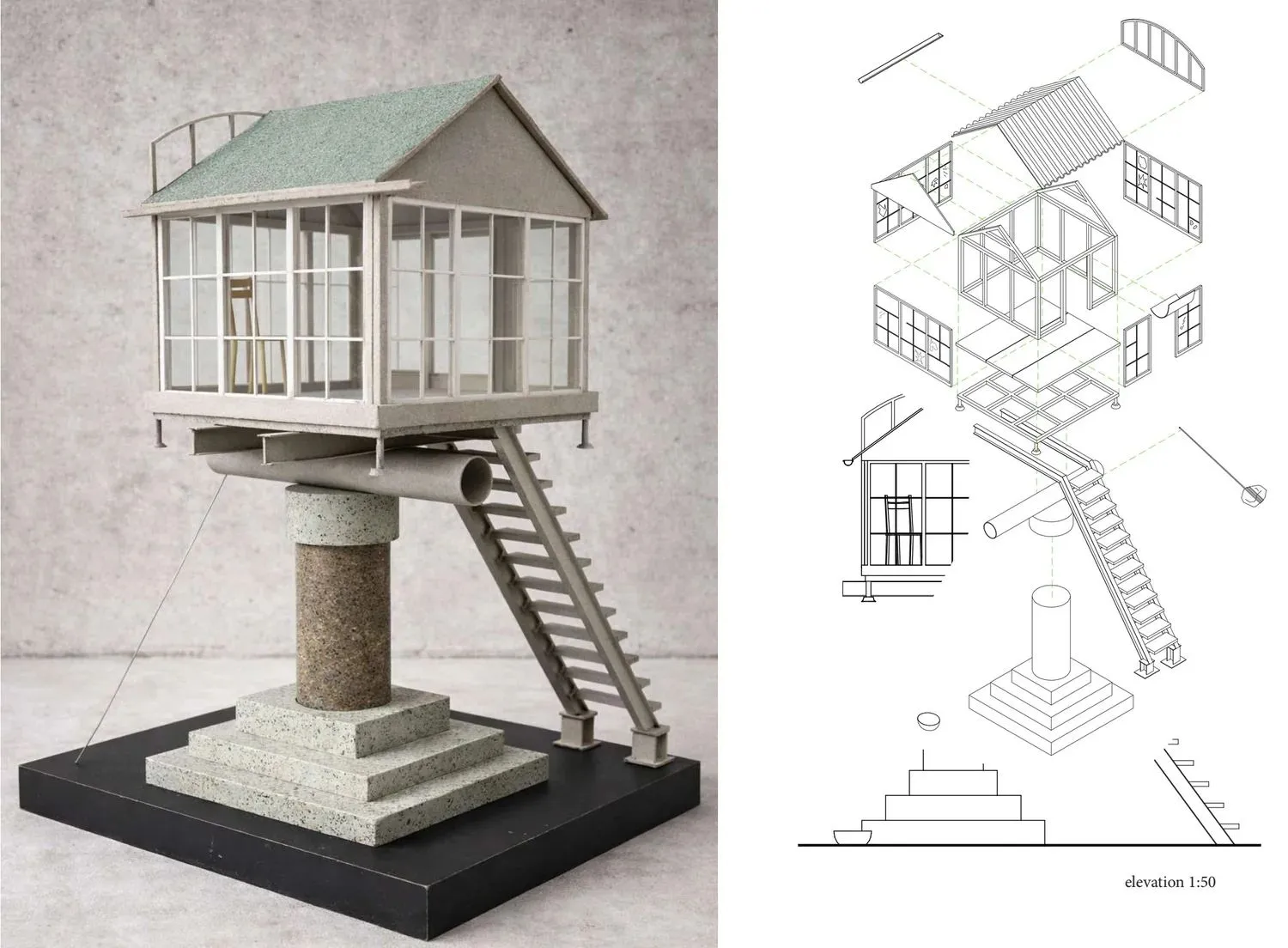 Shortlisted: Pillar Penthouse by Benedikt Hartl of Opposite Office