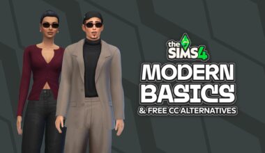 The Sims 4 Modern Basics Maker Pack Review + Free CC Alternatives
