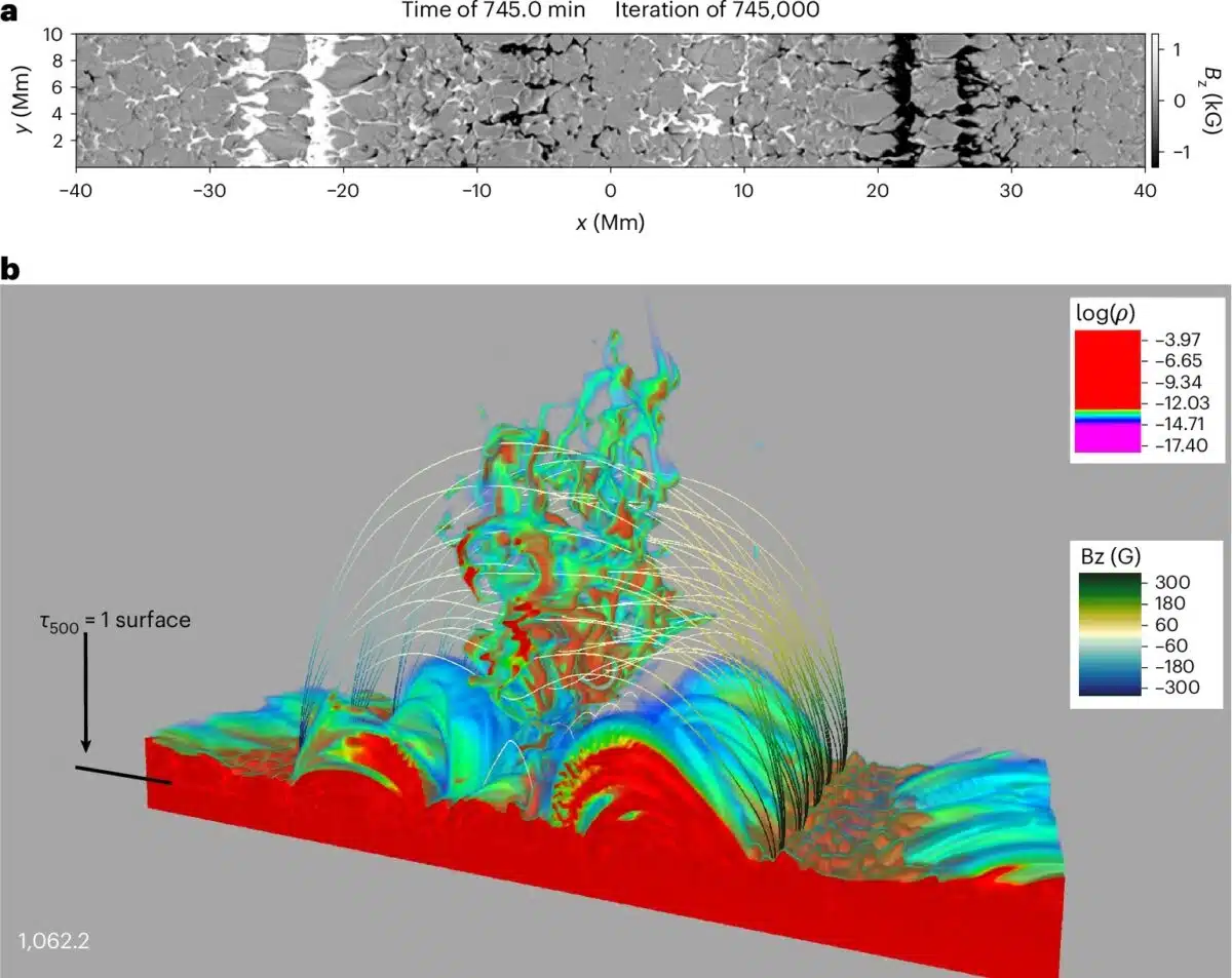 Solar Prominences Arise Where Magnetic Field Lines Curve Downward And Create Dips.