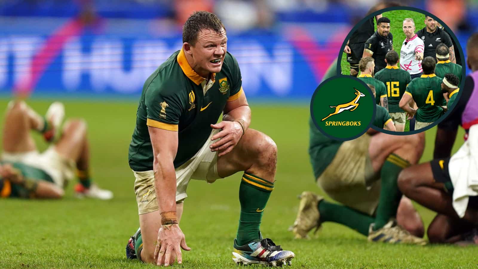 Deon Fourie's World Cup final revelation and reveals crucial remark to Wayne Barnes