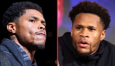 Shakur Stevenson responds to report that he is in talks to face Devin Haney next