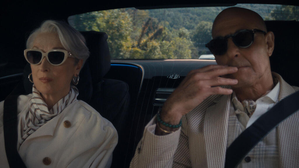 Stanley Tucci as Nigel Kipling (Photo: Courtesy of Forum Film) מתוך "השטן לובשת פראדה 2"