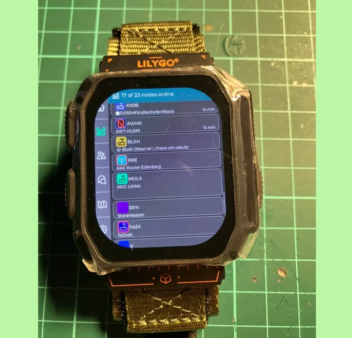 T-Watch Ultra Meshtastic