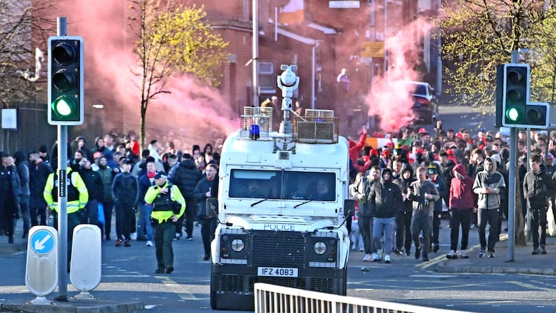Edwin Poots says residents ‘may have to block road’ to stop Cliftonville fans getting to Windsor Park