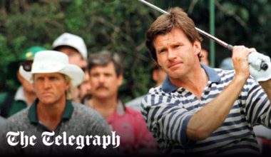 Sir Nick Faldo hits back at Greg Norman by releasing text message exchange