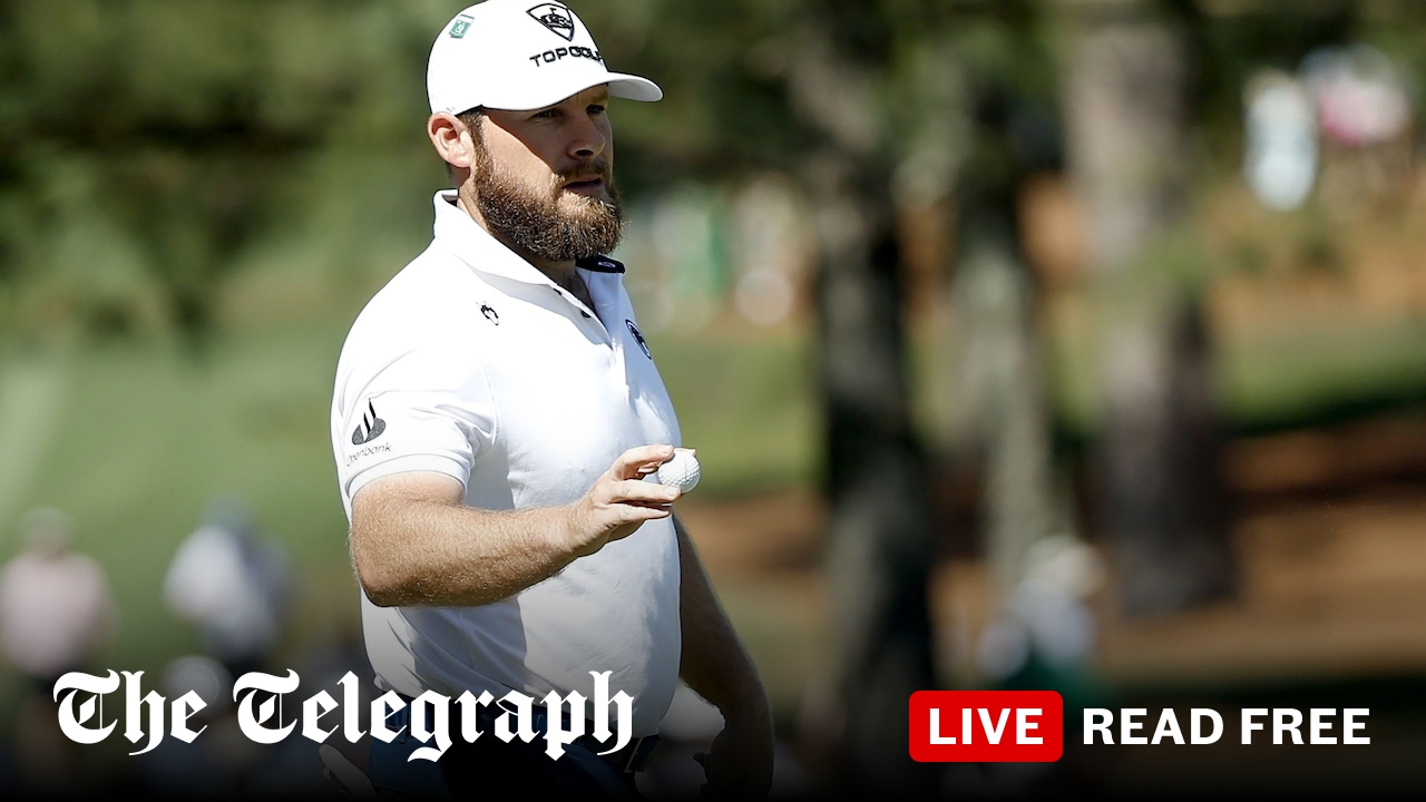 Score and leaderboard from second round at Augusta National