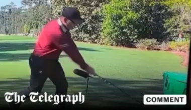 Behaviour like Sergio Garcia’s shames golf