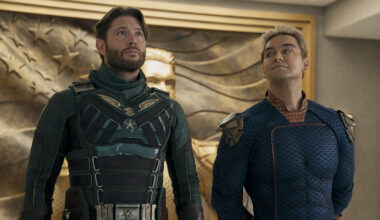 Jensen Ackles (Soldier Boy), Antony Starr (Homelander) in The Boys Season 5