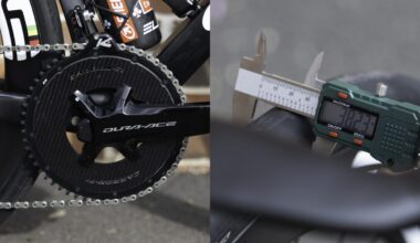 Pogačar will race Paris-Roubaix on enormous 38mm-wide tyres and a 1x drivetrain – but no tubeless inserts 