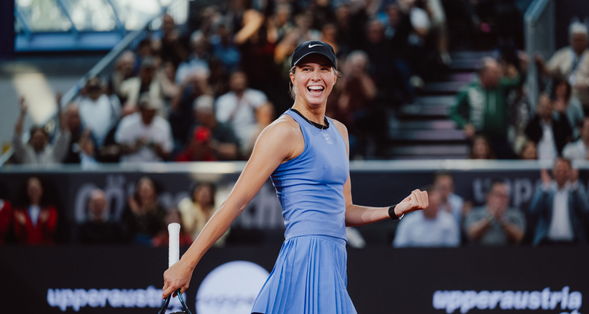 Tagger, 18, thrills Linz crowd with first-round upset of Badosa